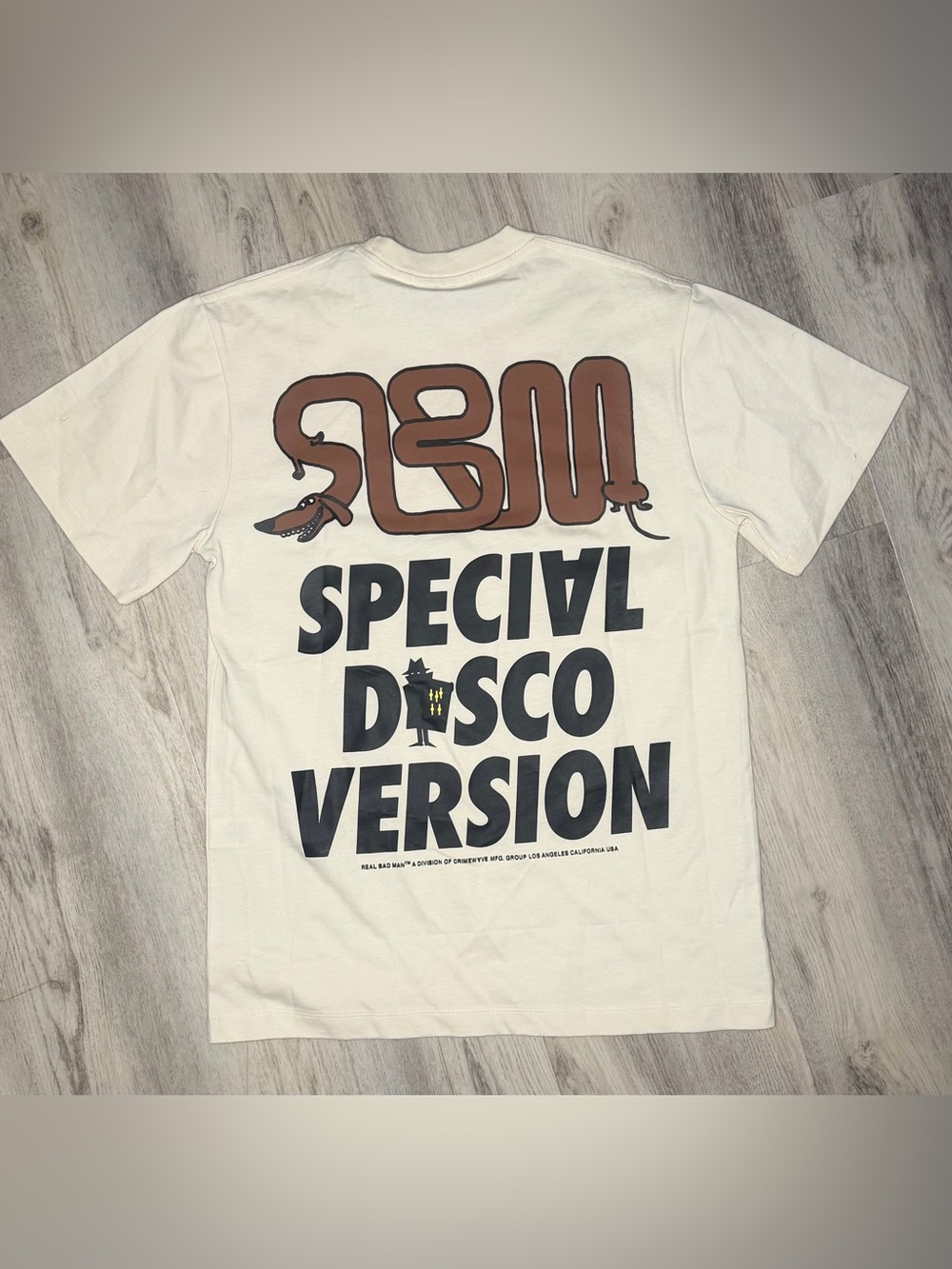 Real Bad Man T-Shirt Size Small New